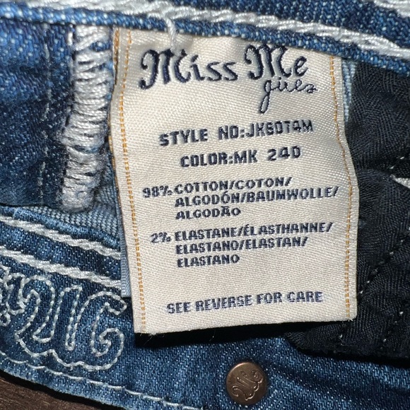 Miss Me Bermuda Cross shorts Size 12 - Picture 5 of 5